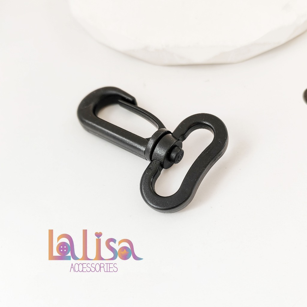 ตะขอเกี่ยวแบบพลาสติก ตัวล็อกสายกระเป๋าสำหรับเดินเขาหรือเกี่ยวของ DIY Plastic dogclip(C-3-A2,EM-QS25) - รูปที่ 5