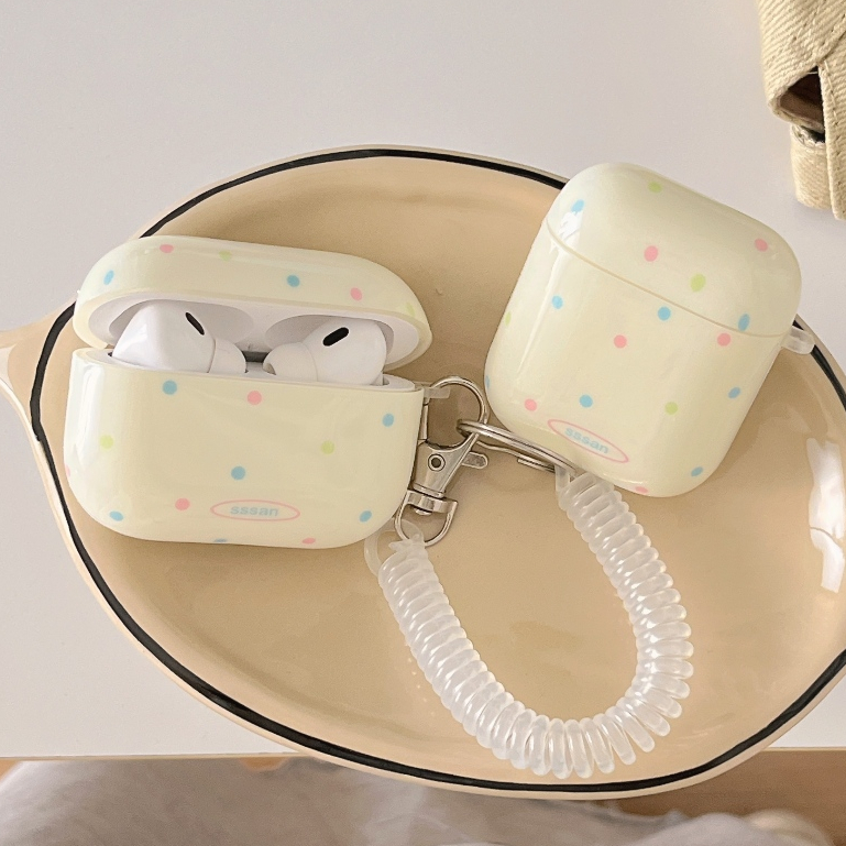 จัดส่งจากไทย เคส Airpods 3 case ins เคสป้องกัน ลายจุดหลากสีสัน เรียบง่าย สำหรับ Airpod Pro 2 for case Airpod 1 gen2 Pro