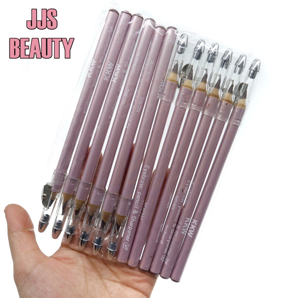 KKW EYEBROW PENCIL ดินสอเขียนคิ้ว รุ่นกบเหลาในแท่ง เขียนง่าย เป็นธรรมชาติ
