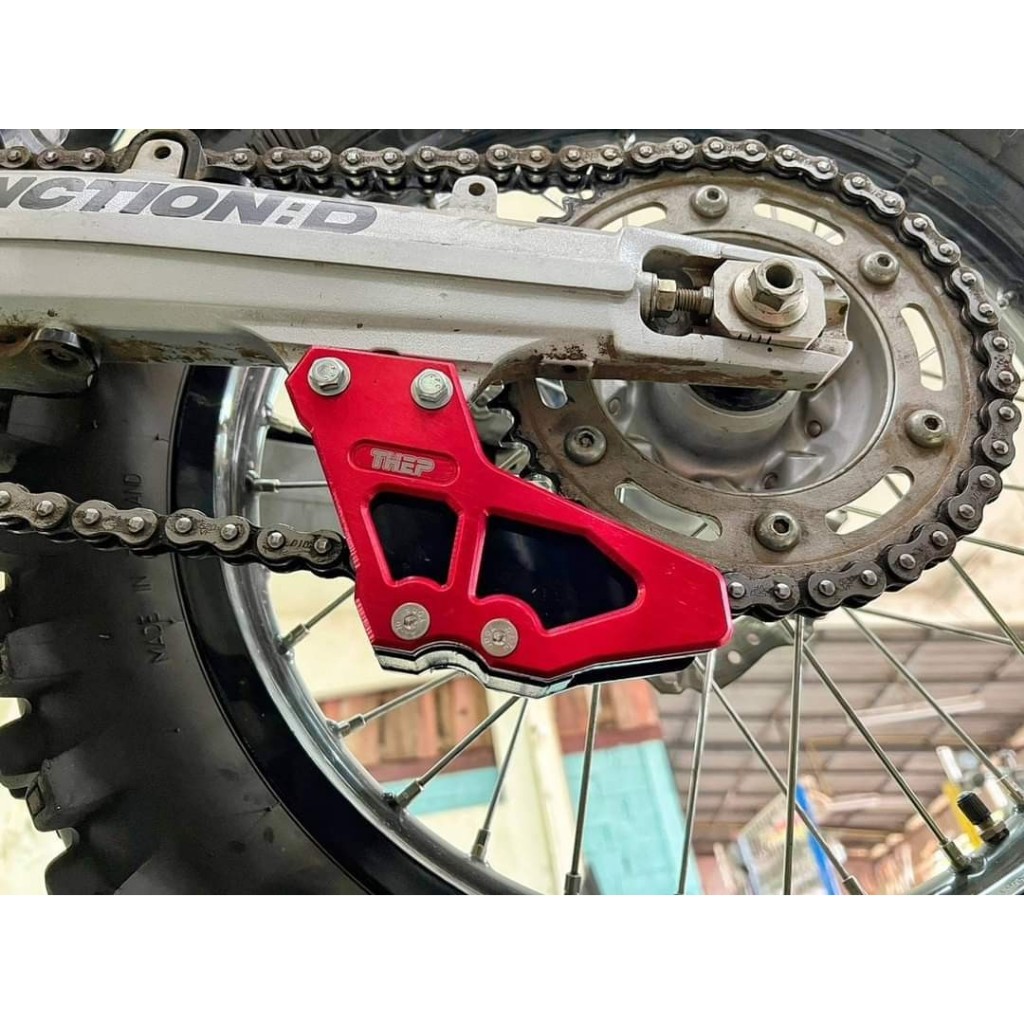 ตัวประคองโซ่วิบาก CRF300L CRF250 วัสดุอลูมิเนียม แบรน THEP แท้ ผ่อน0% - รูปที่ 2