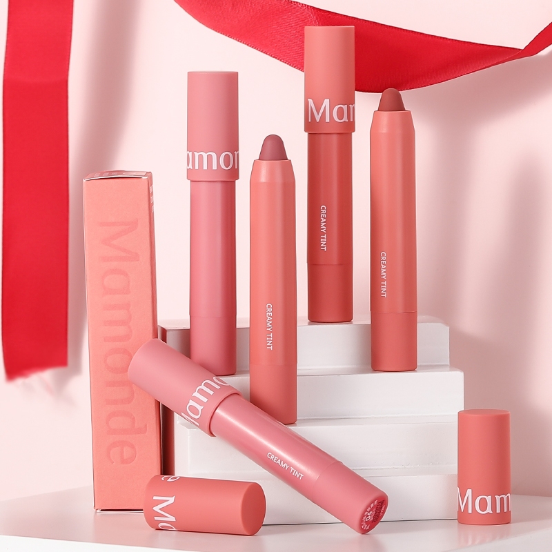 ลิปสติกแท่ง Mamonde สีสวยจัดเต็ม เนื้อแมตต์นุ่มไม่แห้ง [เซต 4 สี] #29พริกหวาน #11แดงอมชมพู #31ชมพูอบเชย #20ม่อนนุ่ม