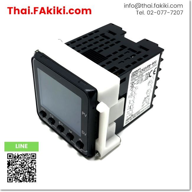 C)Used, E5CC-CX2ASM-800 Digital Temperature Controllers,  สเปค AC100-240V ver2.1, OMRON (66-005-871)