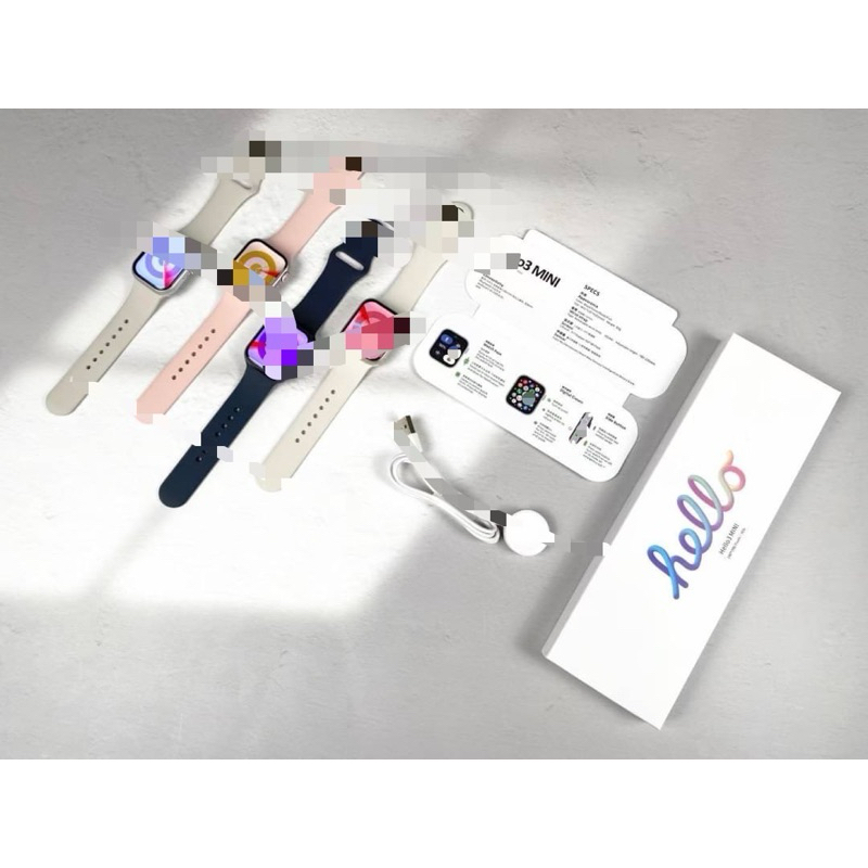 hello3miniจอ41mmแถมเคส +ฟิลม์+สายสปอร์ตจอชัดสุดๆ