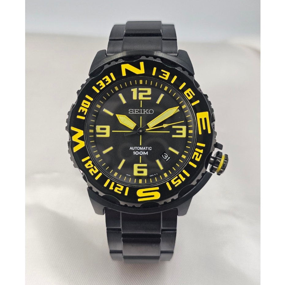 นาฬิกาผู้ชาย SEIKO SUPERIOR Automatic driver SRP449K1 (รมดำ)  สินค้าแท้ ประกัน 1 ปี