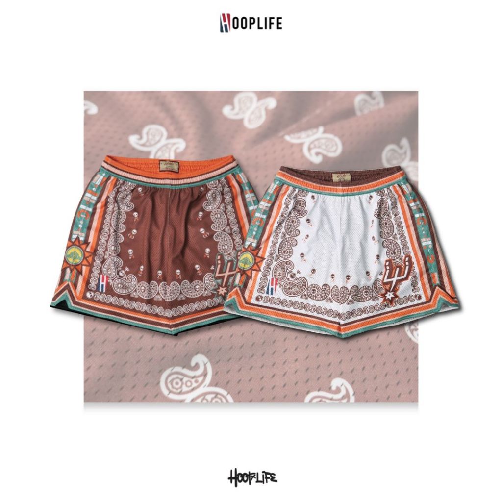 กางเกงขาสั้น แนวสตรีท บาสเก็ตบอล Hooplife ” Wemby ” Mesh Shorts