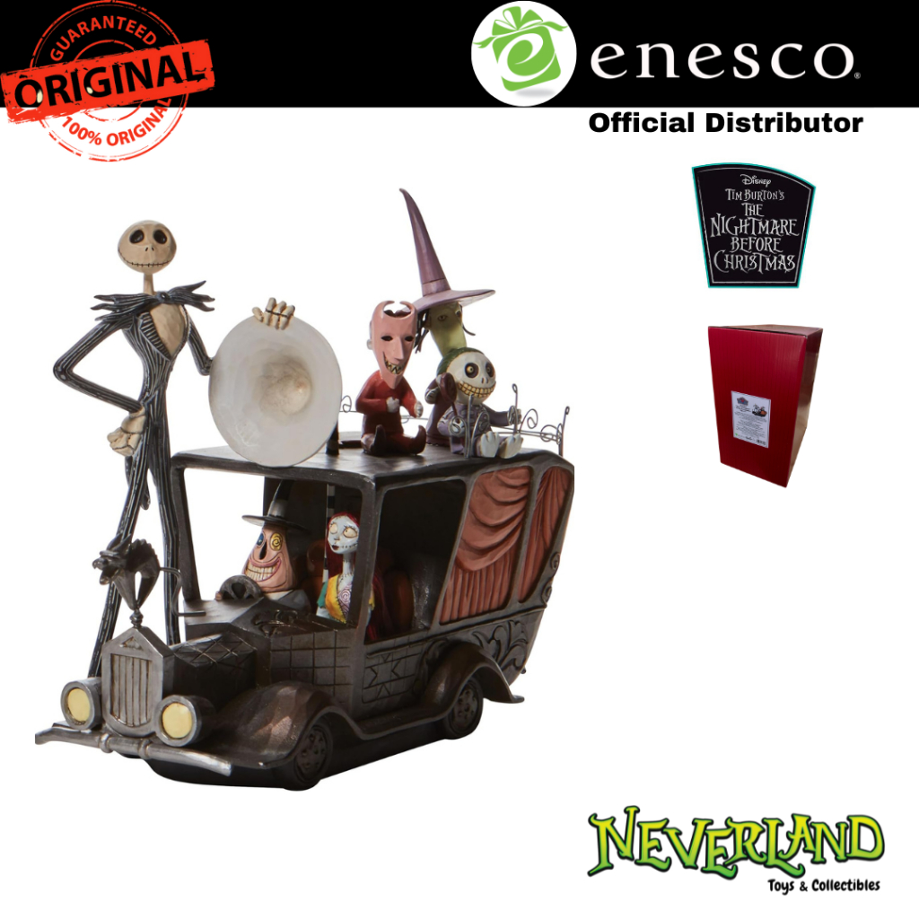 Enesco NBX Characters on Mayor's Car Figurine Nightmare Before Christmas by Jim Shore