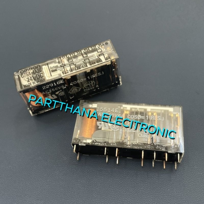 G7SA-4A2B 24VDC รีเรย์P7SA-14F-ND ซ๊อคเก็ต