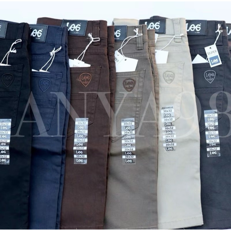 กางเกงขาสั้น ป้าย Super Lee ผ้ายืด