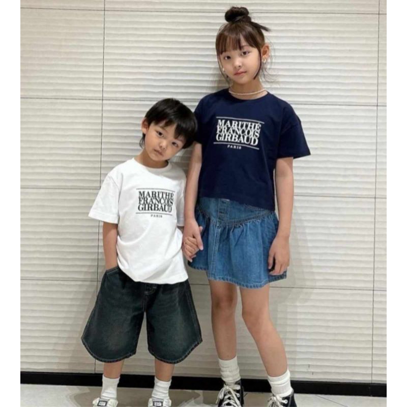 เสื้อยืดเด็กแขนสั้น ลาย MARITHE