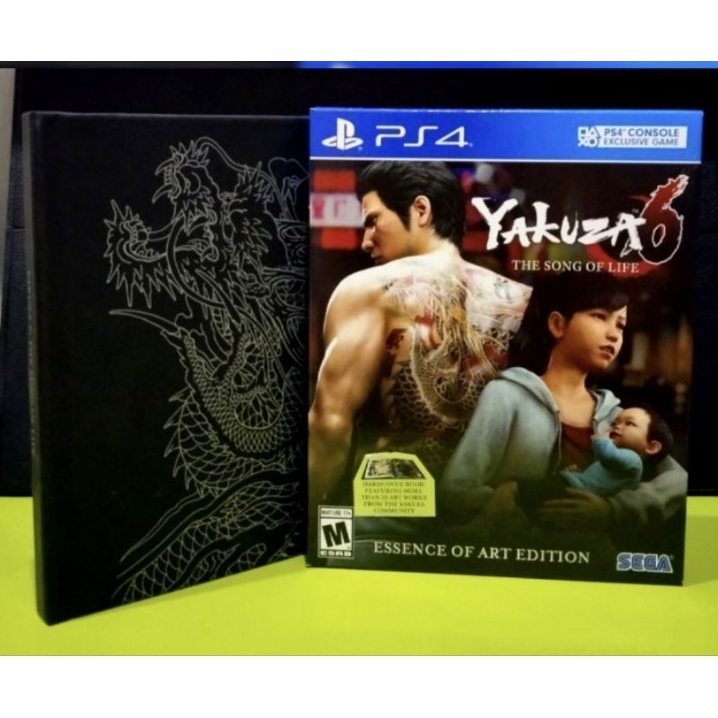 [Ps4] game:รวมแผ่นเกมส์ Yakuza Kiwami (มือ2) แผ่นเกมส์ PS4-PS5