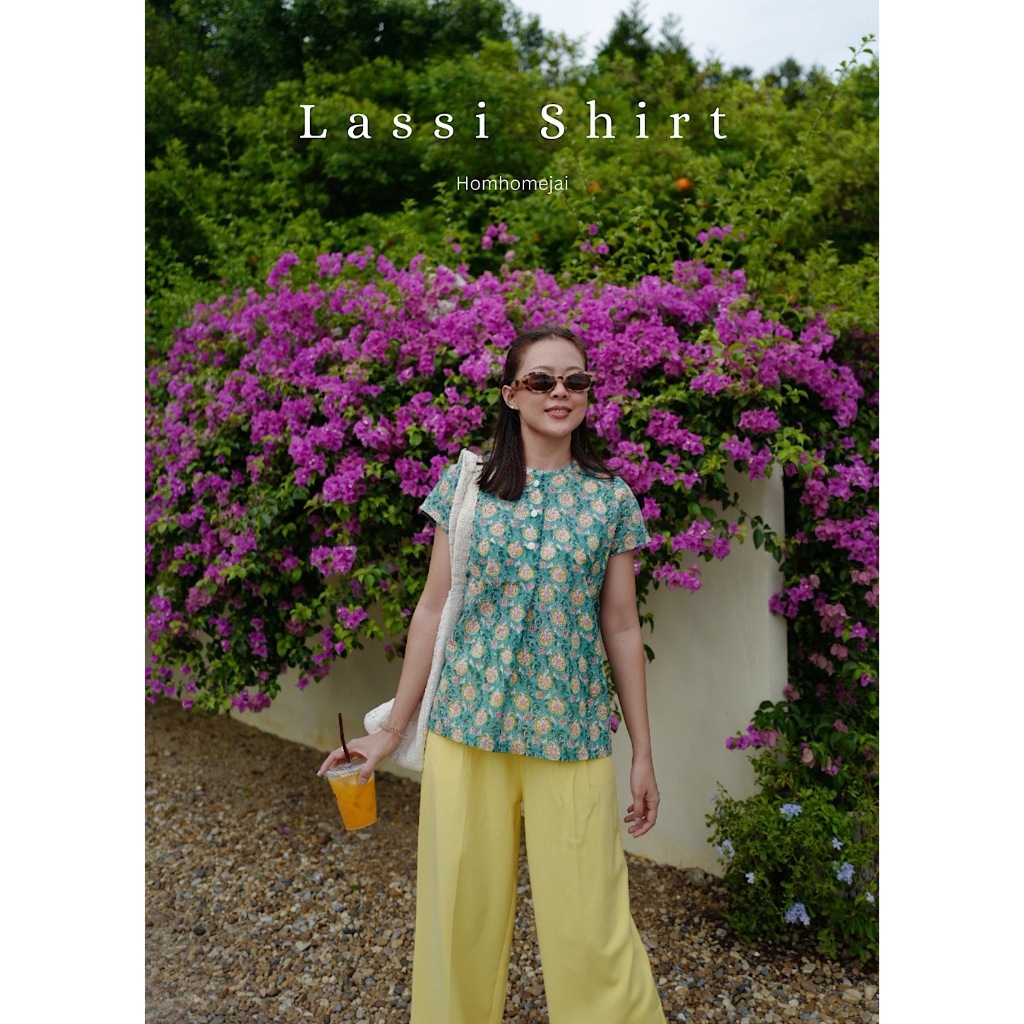 Lassi Shirt เสื้อลาสซี่ผ้าอินเดีย