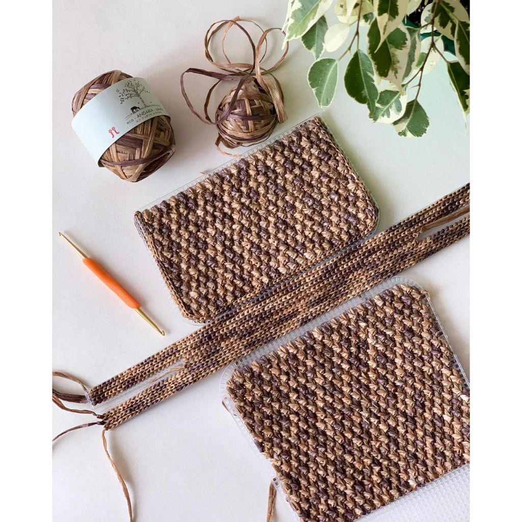 Hamanaka Unibag โครงขึ้นรูปสำหรับถักกระเป๋าทรง BOX BAG - Made in japan
