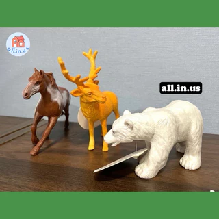 โมเดลสัตว์ป่า โมเดลสัตว์จำลอง เสริมพัฒนาการ 12ตัว ตัวใหญ่ คุณภาพดี โมเดลสัตว์ซาฟารี โมเดลของเล่นเด็ก no.Y588-6