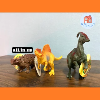 โมเดลไดโนเสาร์ โมเดลสัตว์ยาง โมเดลสัตว์ป่า ของเล่นไดโนเสาร์บีบมีเสียง