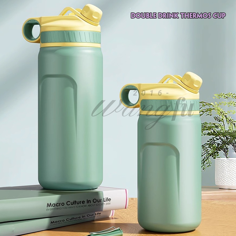 กระบอกน้ำเก็บอุณหภูมิ สเตนเลส316 เก็บความเย็นและร้อน 800ml/1000ml ขวดน้ำกระบอกน้ำเก็บความเย็น B0125