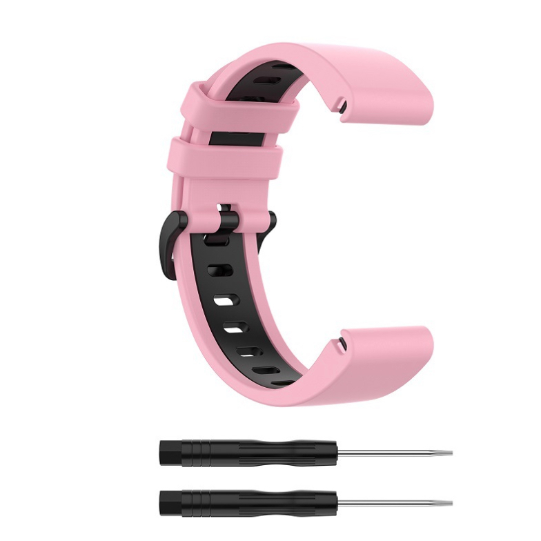 (พร้อมส่ง)สาย Quick FIT สีสวยๆ รูสี สำหรับ GARMIN ขนาด 20 mm 22mm และ 26 mm สวยเท่มากๆ ราคา ถูกที่สุด ดีลบีเคเค แกลเลอรีภาพที่ 8