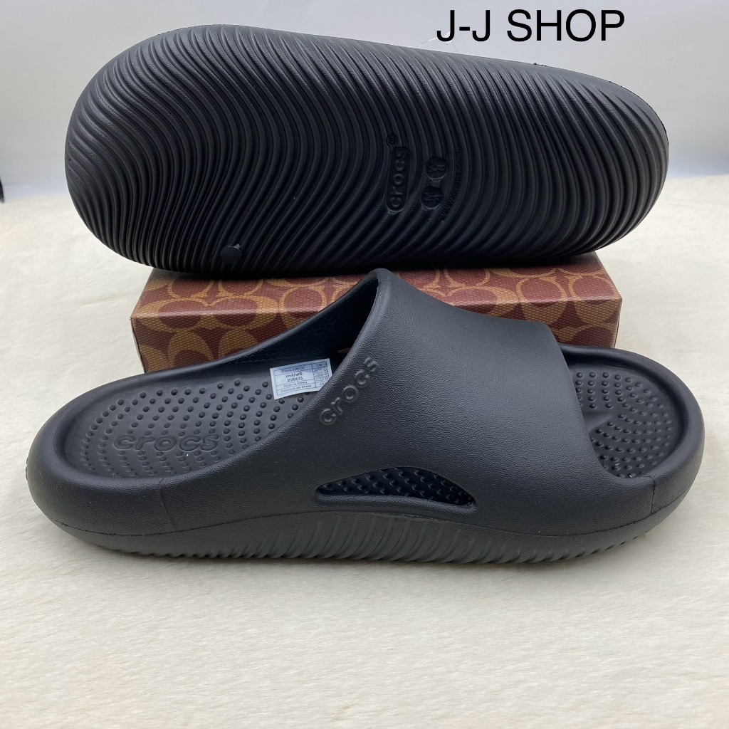 รองเท้าแตะ Crocs รองเท้าแบบสวมสำหรับผู้หญิงและผู้ชาย รุ่น Crocs mellow slide สินค้าสวยคุณภาพดีน้ำหนักเบานิ่มมากๆใส่สบาย