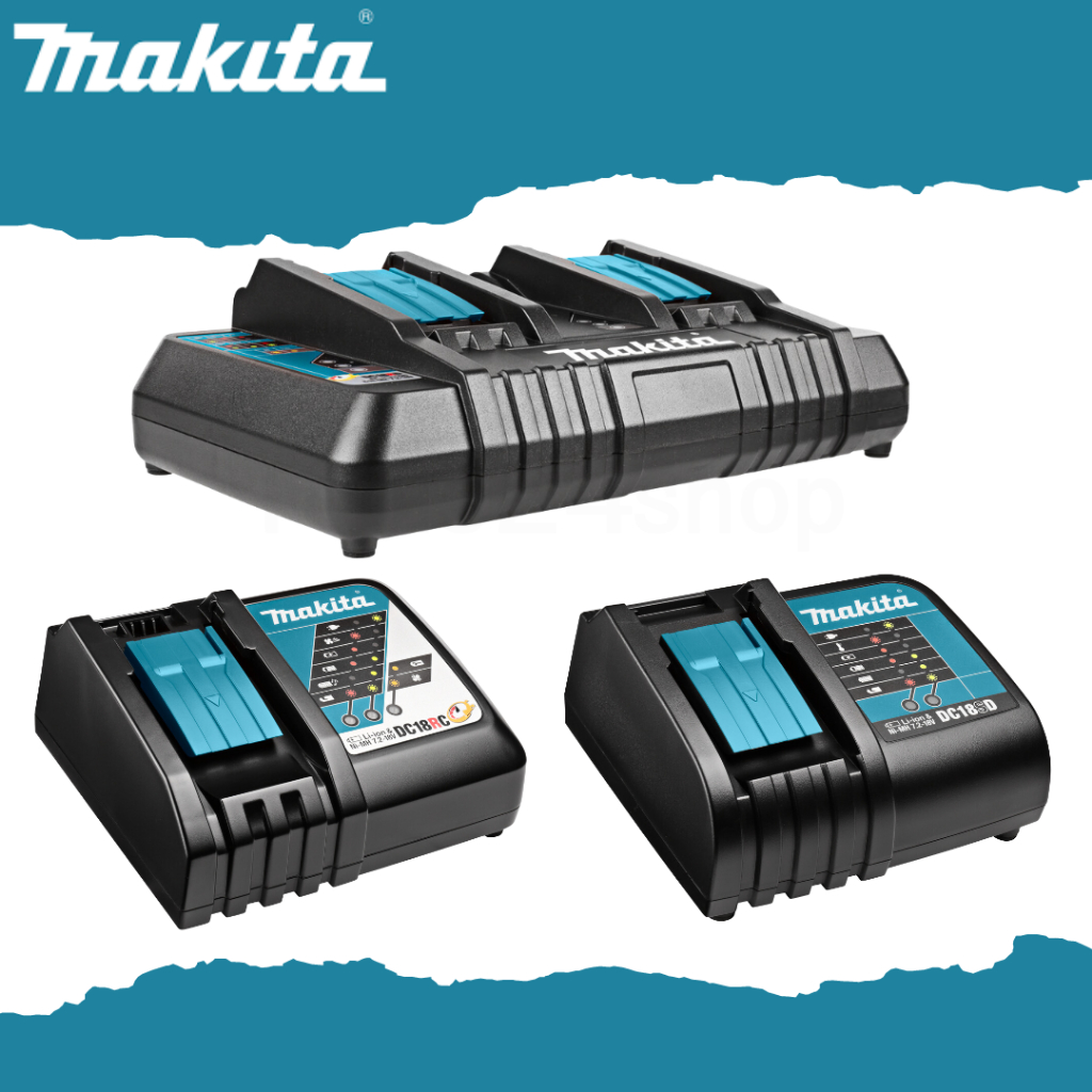 MAKITA แท่นชาร์จแบตเตอรี่ 18V No.DC18SD,DC18RC,DC18RD