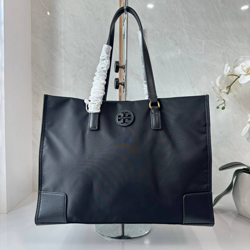 Tory Burch Ella Nylon Tote Shoulder Bag