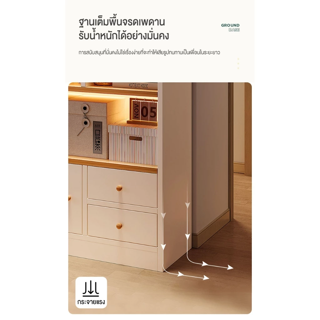 ตู้โชว์ ชั้นวางของอเนกประสงค์ 180cm thumbnail 8