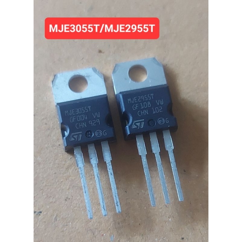MJE3055T / MJE2955T (10Amp/60Volt)(ของแท้)