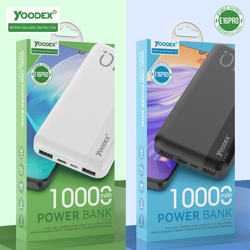 แบตสำรอง powerbank YOODEX รุ่น E16pro ความจุ 10000mah