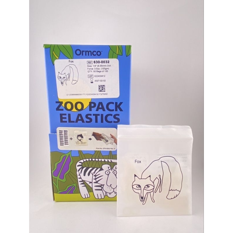 ยางดึงฟัน สำหรับคนจัดฟัน ORMCO Elastic (ออมโค่) ขนาดแรงดึง 3.5 ออนซ์