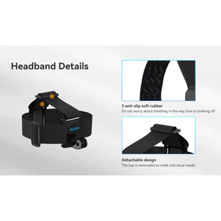 Telesin GoPro / DJI / Insta360 Head Strap สายรัดศีรษะ
