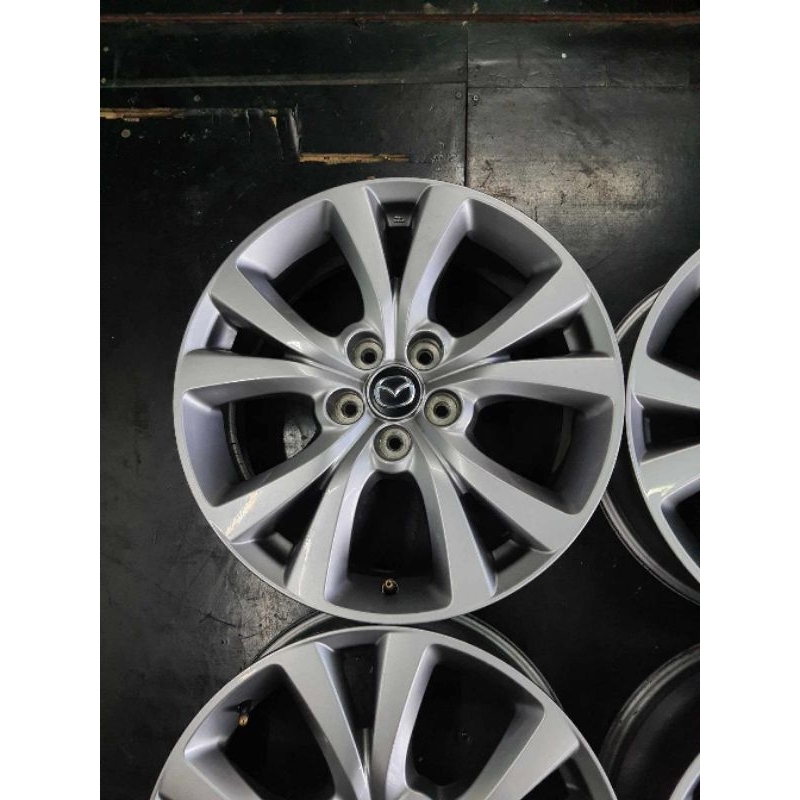 แม็ก mazda  top ขอบ 18" 5/114ใส่ mazda 3 mazda CX 3 mazda CX 30 mazda CX 5 mazda CX 9