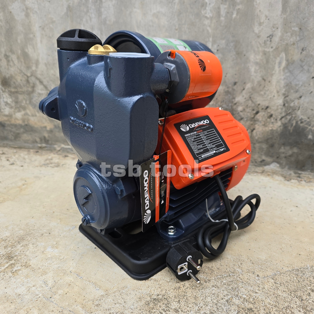 ปั๊มน้ำอัตโนมัติ 400 วัตต์ DAEWOO160, DAEWOO190  ใบพัดทองเหลืองแท้ สินค้าคุณภาพ Clinton รุ่น PS-150​AUTO​ ปั้มน้ำ - รูปที่ 4