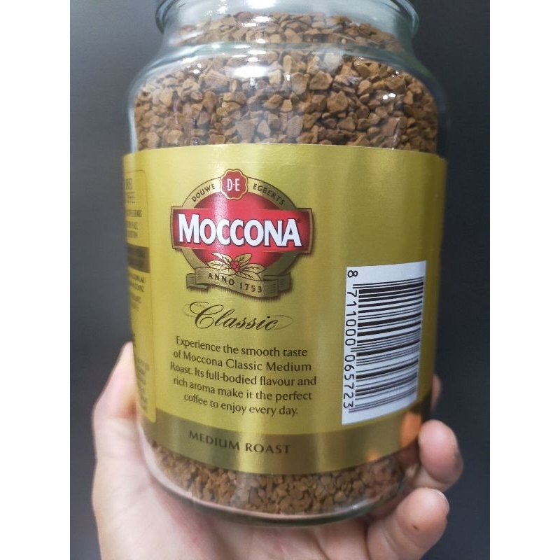 Moccona Classic 5  Medium Roast มอคโคน่าคลาสสิค มีเดียม โรส กาแฟฟรีซดราย 200กรัม