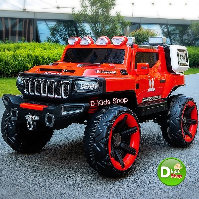 YV2 ใหญ่ 2 ที่นั่ง รถแบตเตอรี่เด็ก รถเด็กนั่งทรง HUMMER Model ขับเคลื่อน 4 ล้อ 4×4 รุ่นใหม่ล่าสุด MN20455 ราคา ถูกที่สุด ดีลบีเคเค แกลเลอรีภาพที่ 5
