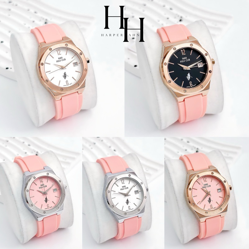 [แท้ศูนย์ไทยผ่อน0%]PARIS POLO CLUB PPC-231204 (34mm) ประกันศูนย์ไทย 1 ปี