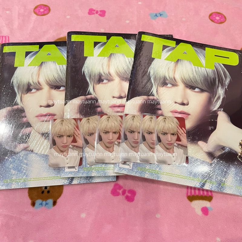 🚨ลดราคา ลดล้างสต๊อก ของมีจำกัด!!!🚨พร้อมส่งอัลบั้ม Taeyong NCT 127 Tap - Flip Zine ver / การ์ดพิเศษ w