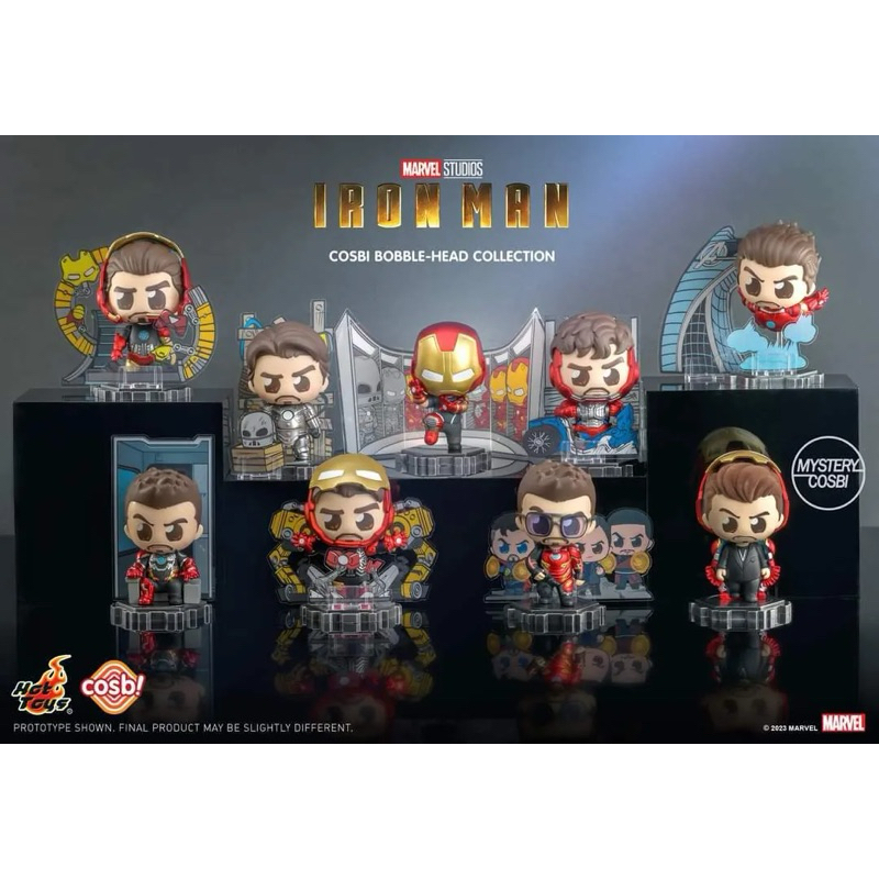 [พร้อมส่ง] Hot Toys Iron Man Cosbi Bobble-Head Collection