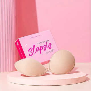 Slapsis บราปีกนก รุ่นกลม ทนน้ำ ทนเหงื่อ กาวถนอมผิว