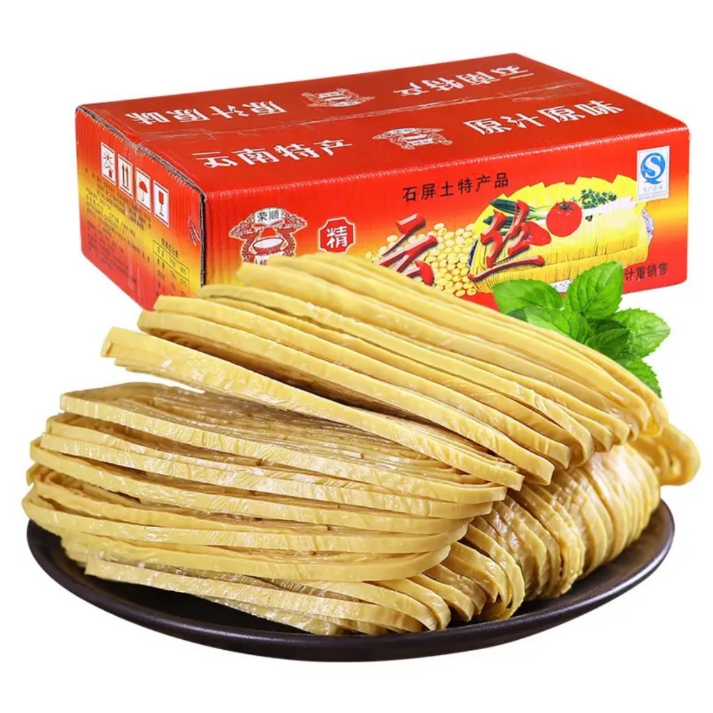 พร้อมส่ง!! ฟองเต้าหู้เส้นเล็ก เต้าหู้ฝอย เต้าหู้เส้น ต้ม ผัด ยำ เส้นอร่อย ทานคู่กับชาบูหม้ไฟ 豆腐丝 ขนาด200กรัม