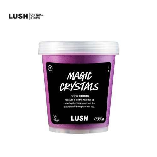 LUSH สครับ สบู่สครับ MAGIC CRYSTALS BODY SCRUB