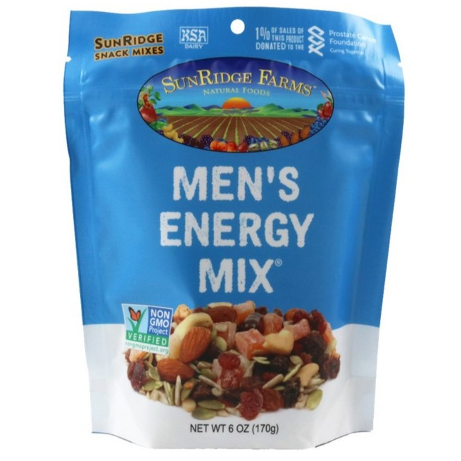 Sunridge Farm Men’s Energy Mix 170g. ซันริดจ์ฟาร์ม ธัญพืชสำหรับผู้ชาย