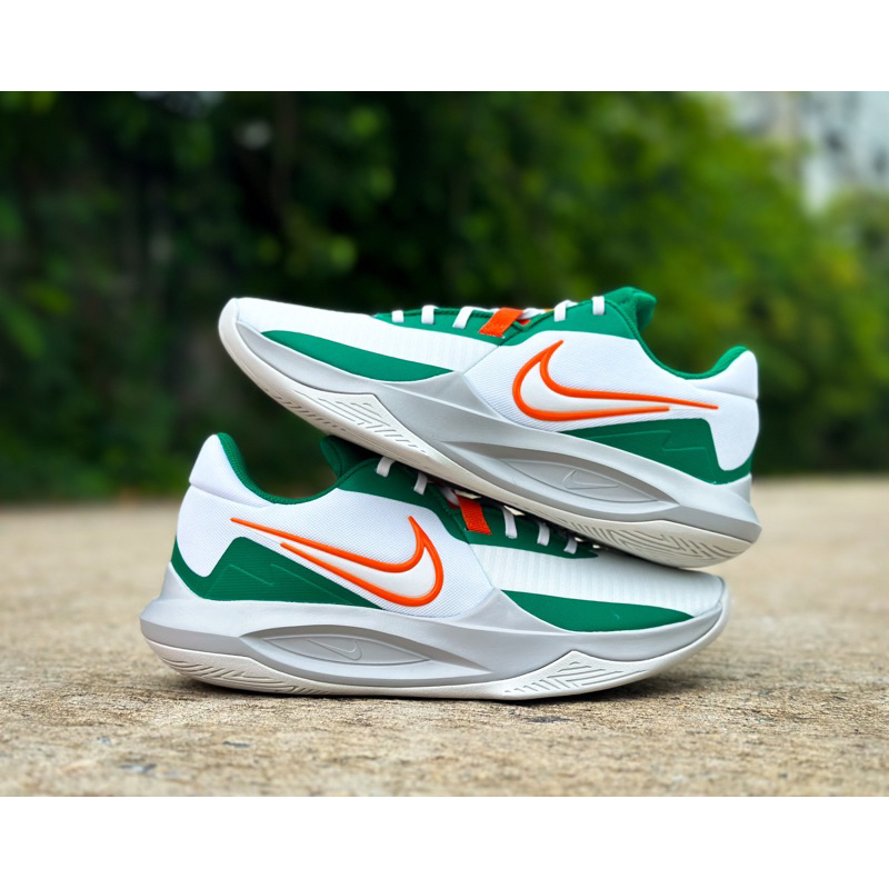 ลดเพิ่ม 15-20% ทักแชทรับโค้ด Nike Precision VI DD9535-103 ของแท้ ป้ายไทย รองเท้าบาส