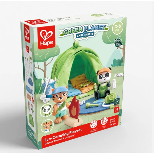 Hape Eco-Camping Playset