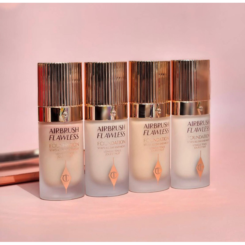 เหลือ 1,639 ฿ โค้ด [เก็บโค้ดหน้าร้าน] พร้อมส่ง Charlotte Tilbury Airbrush Flawless Foundation ป้ายไทย