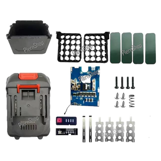 เคสแบตเตอรีอุปกรณ์ไร้สาย 20v. บอร์ดใหญ่(5mos)ใช้ได้กับอุปกรณ์ไร้สายของ Makita(จีน) หรืออื่นๆ สว่านไร้สาย หินเจียร์ไร้สาย
