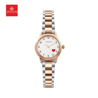 Julius นาฬิกาข้อมือผู้หญิง JA-1441 สายสแตนเลส หน้าปัดดีไซน์เ…