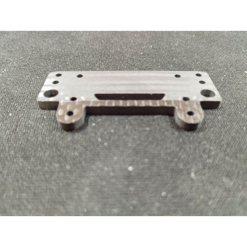 ไม้เบรคหน้าคาร์บอนปรับองศา คอ3ม.ม. สำหรับรถ mini4wd