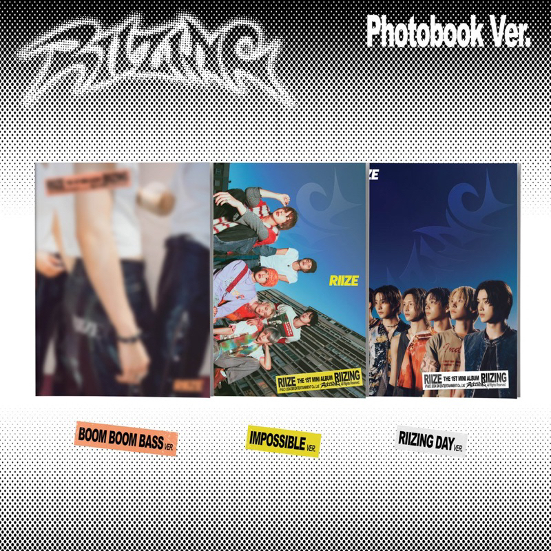 พร้อมส่ง RIIZING ไม่แกะซีล - The 1st Mini Album】 จัดส่ง1-2วัน