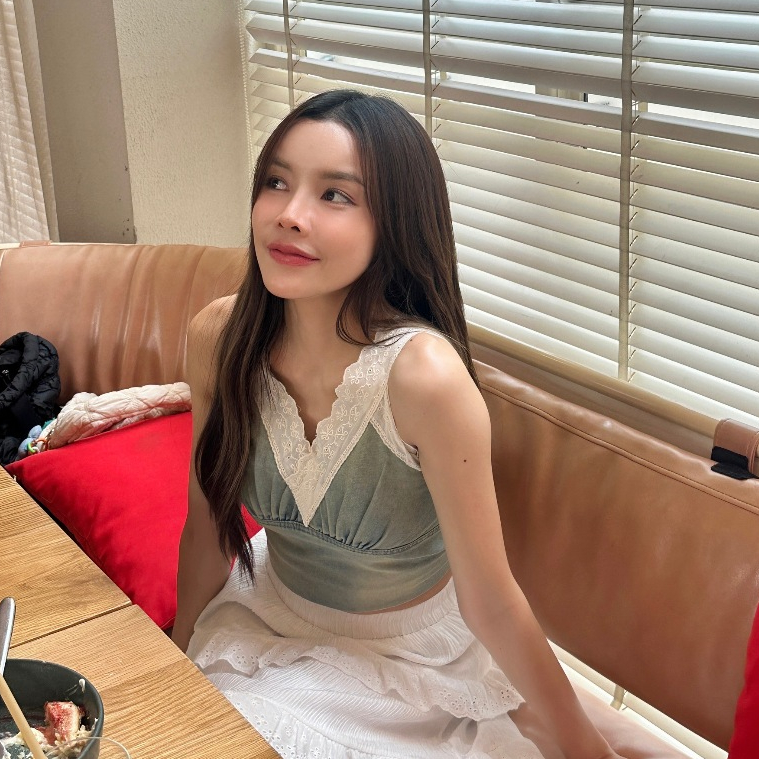 เสื้อกล้ามลูกไม้ รุ่น 𝐁𝐥𝐨𝐨𝐦𝐢𝐧𝐠 𝐓𝐨𝐩 ♡