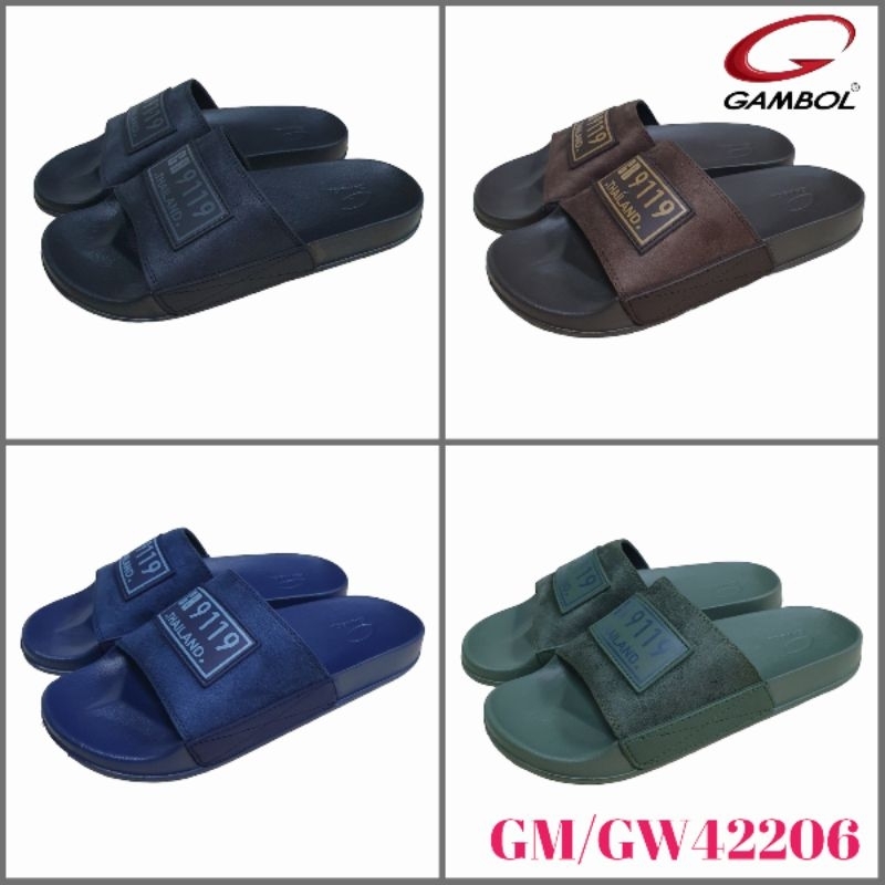 Gambol GM42206/GW42206 รองเท้าแตะสวมชาย หญิง ไซส์ 36-44