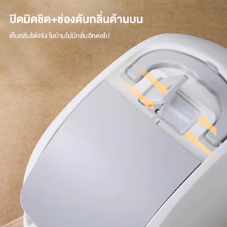 Cat toilet ห้องน้ำแมวไซต์ใหญ่​ แถมฟรีที่ตักทราย ขนาด กระบะทรายแมว กระบะทรายแมวโต ปิดผนึกป้องกันกลิ่น กระบะทรายแบบฝาพับ