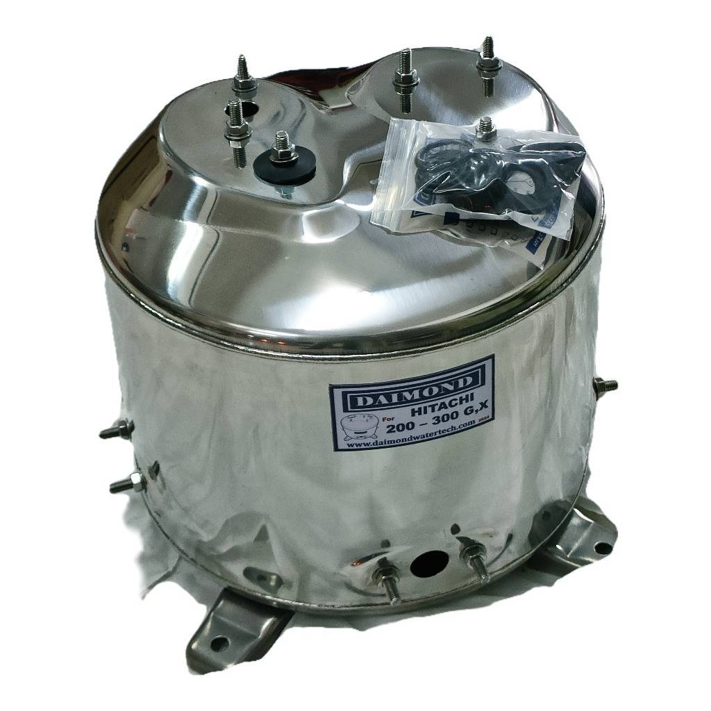 ถังปั๊มน้ำสแตนเลส Hitachi WT-P 200-300GX GX2 GP XS ถังปั้มน้ำITC ถังปั้มน้ำ Hitt รับประกัน 1 ปี (01-